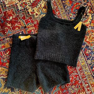 SKIMS Cozy Knit Tank & Short Set S/M